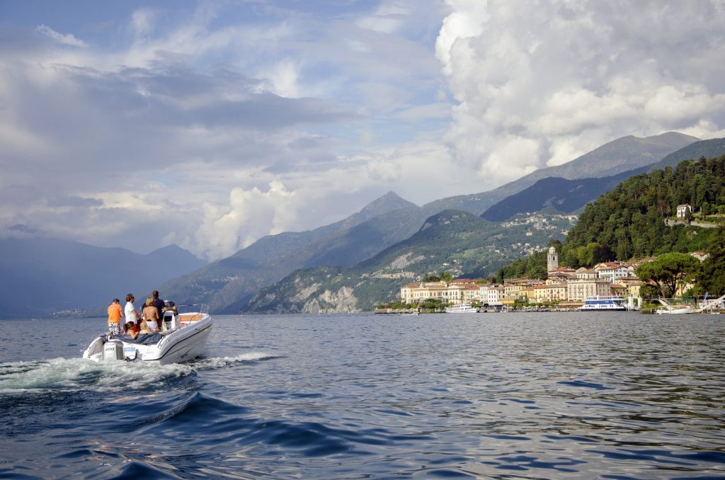 boat to bellagio on lake como