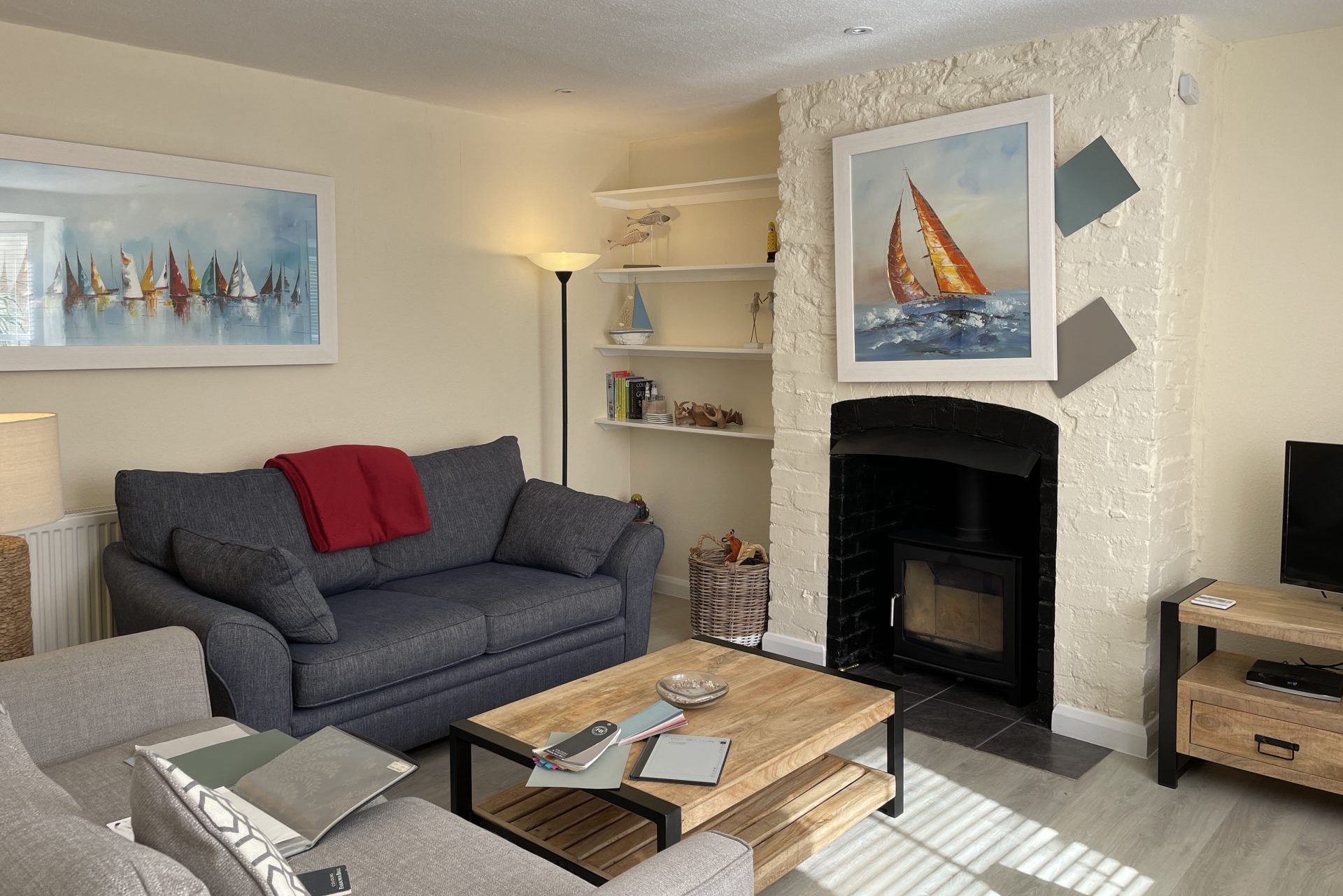 Before Photographs - Interior Design and nterior Photography for Gulls Rest in Dartmouth by Sue Vaughton